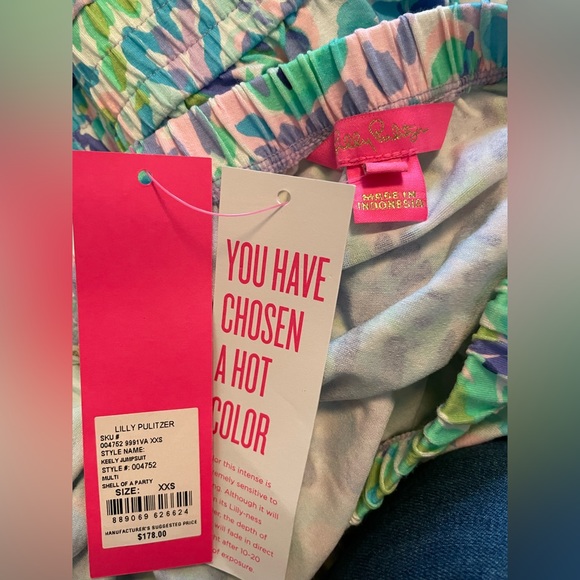 Lilly Pulitzer KEELY jumpsuit in XXS. NWT - Picture 2 of 11